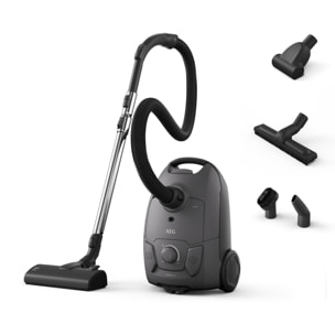 AEG Aspiradora con bolsa 5000 de 650 W y 78 dB(A) AB51A3DG | Reacondicionado