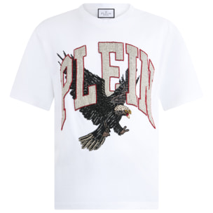 PHILIPP PLEIN Maglietta girocollo Ss EAGLE