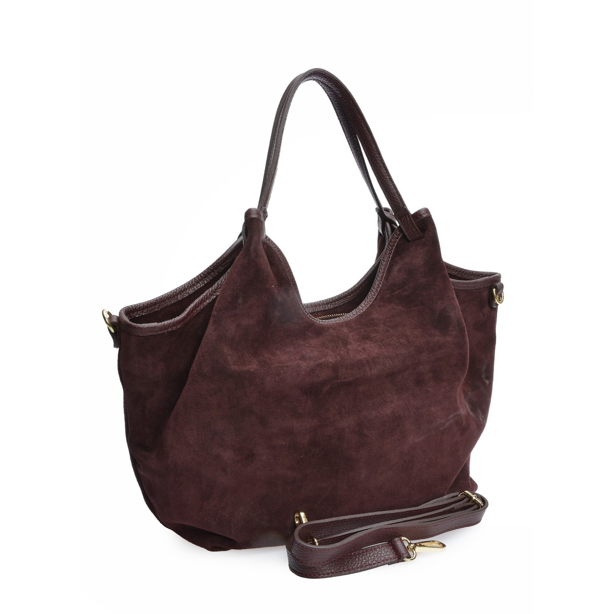 Borsa a tracolla Anna Luchini Bordeaux