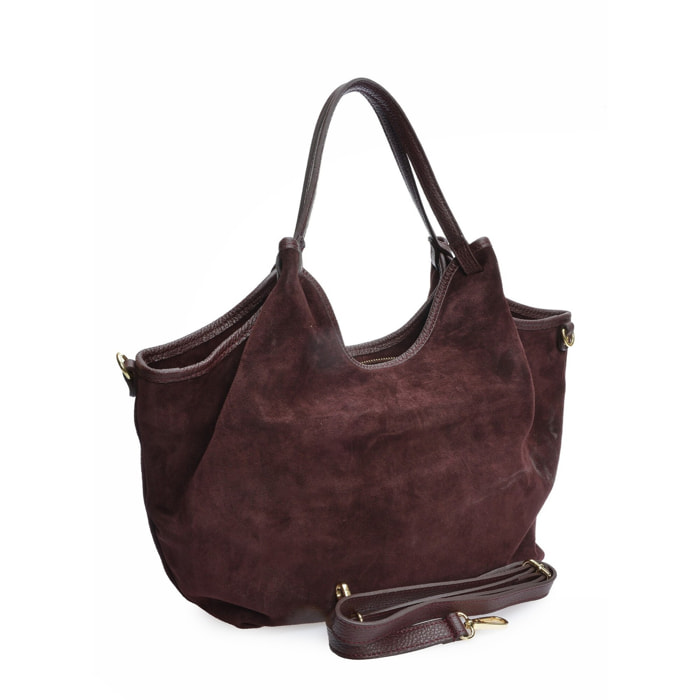 Borsa a tracolla Anna Luchini Bordeaux
