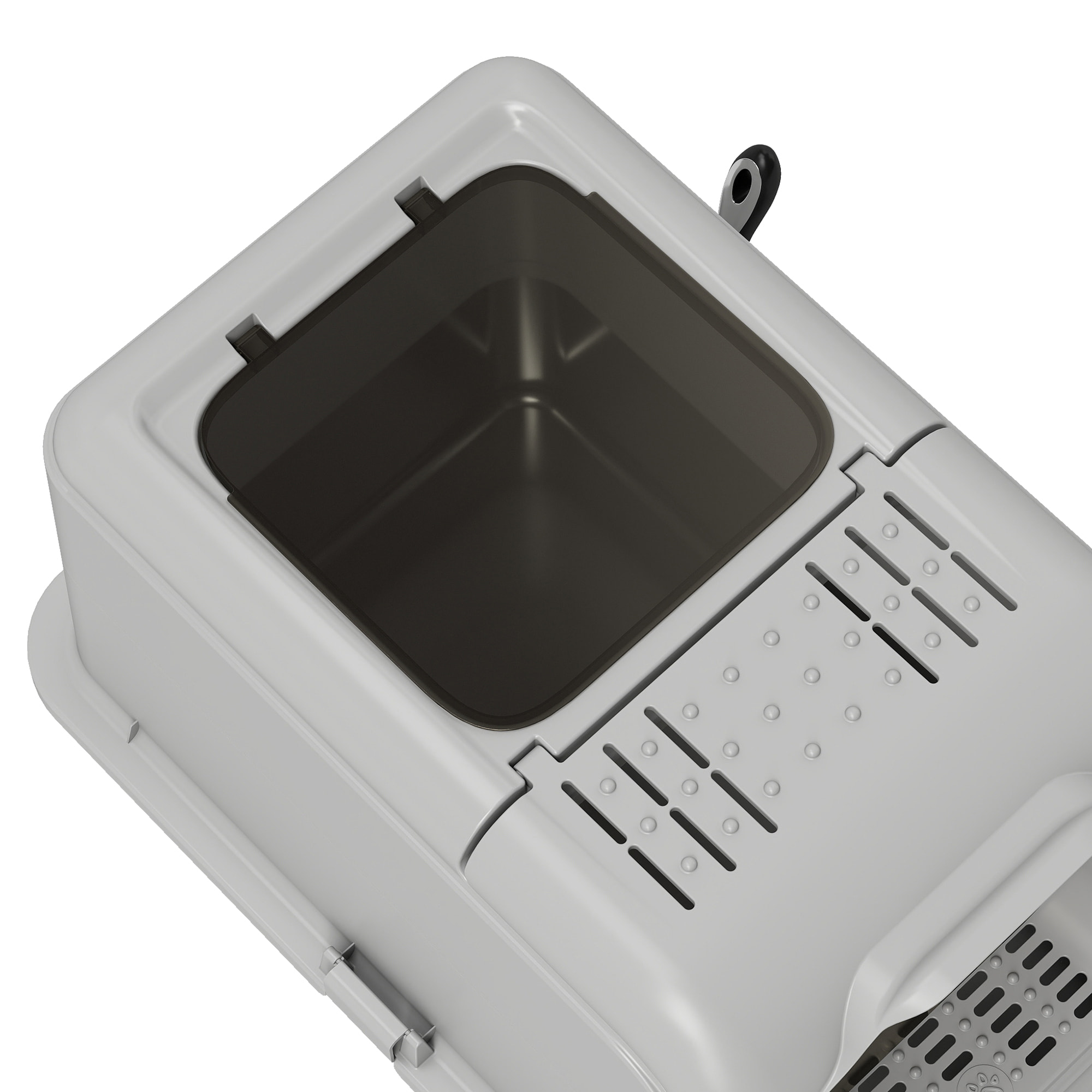 Maison de toilette fermée bac acier inox filtres désodorisants