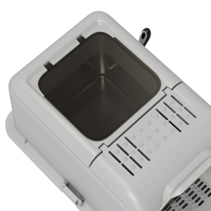 Maison de toilette fermée bac acier inox filtres désodorisants