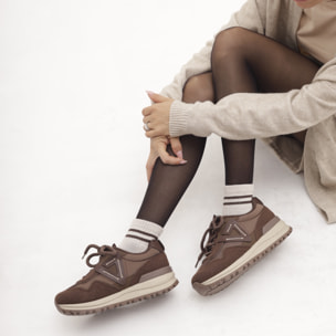 SNEAKERS RUNNING TRIANGLE TESTA DI MORO