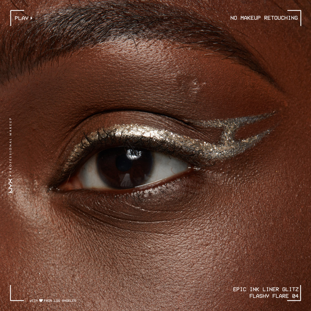 NYX Professional Makeup Epic Ink Eyeliner Glitz FLASHY FLARE