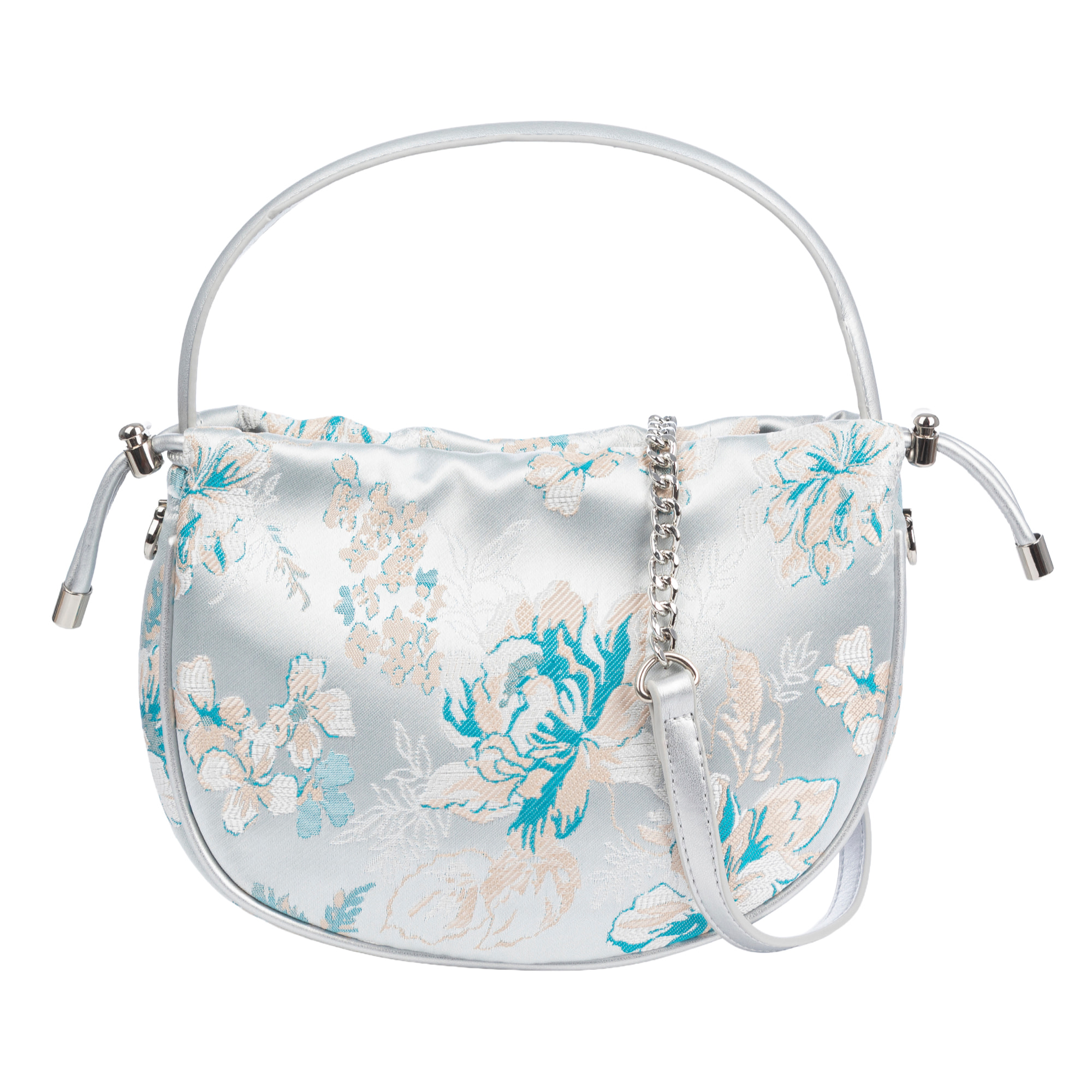 Bradano Bolso de mano Mujer. Fabricado en tela y piel sintética PU.
