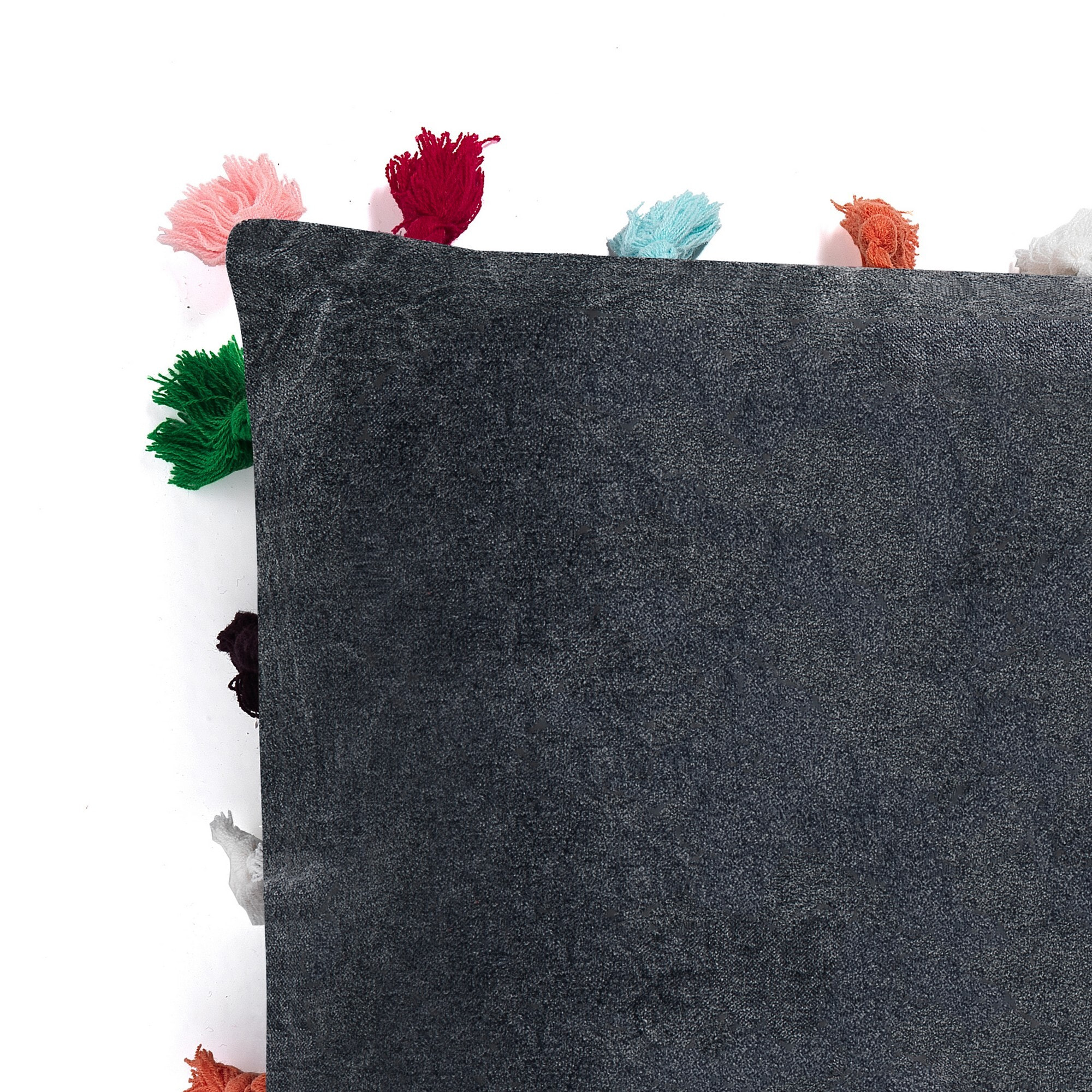 ORESTELUCHETTA Cuscino VELVET DECOR GREY