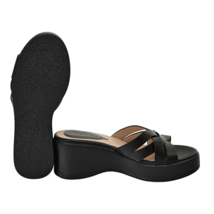 Ciabatta - tacco 7,0 cm - plateaux 2,5 cm