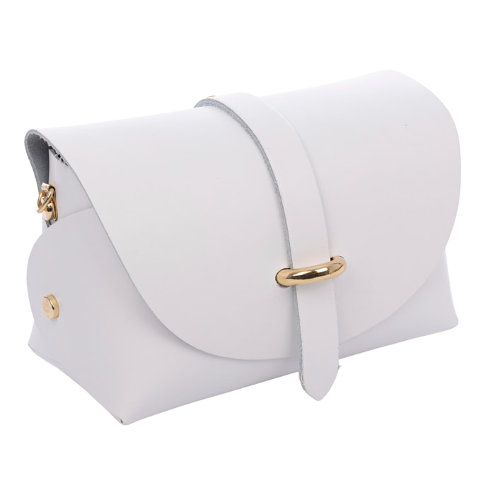 Aurora Bolso bandolera Mujer. Piel auténtica Ruga.
