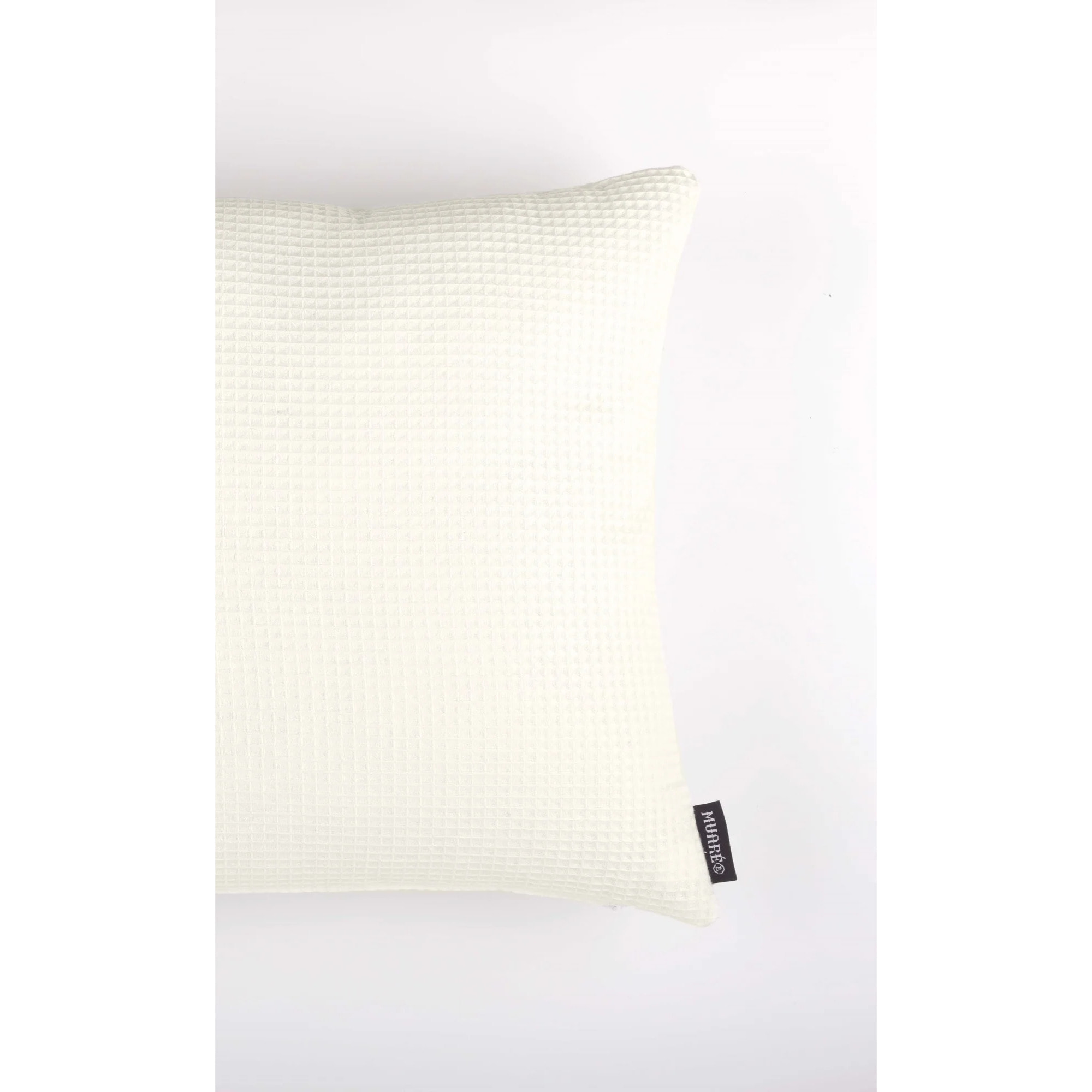 Housse de coussin Waffle Naturel 50x50 cm
