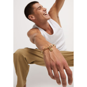 Pulsera SER VALIENTE DORADO L