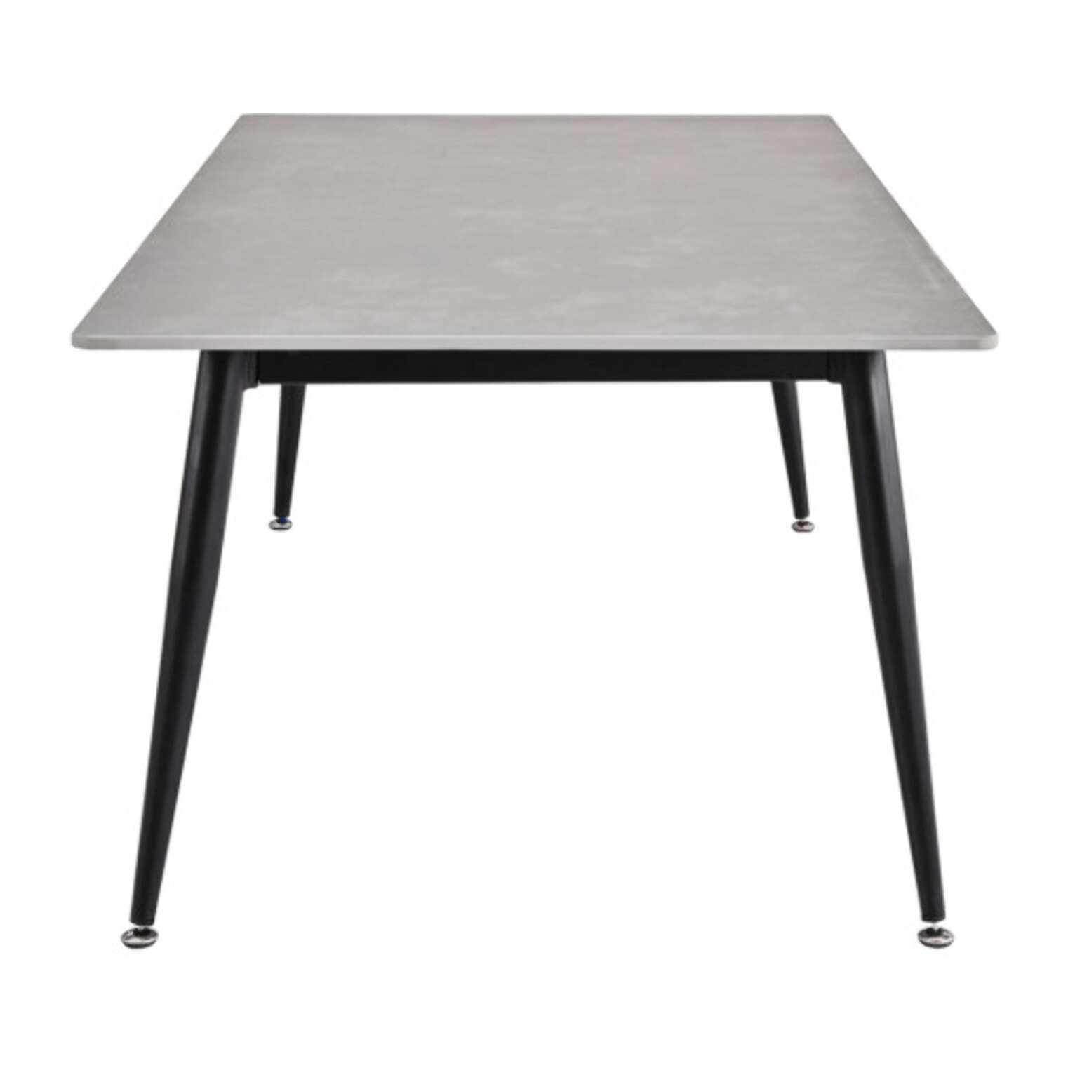 Table basse 140 x 70 cm plateau céramique effet marbre - STONE 2