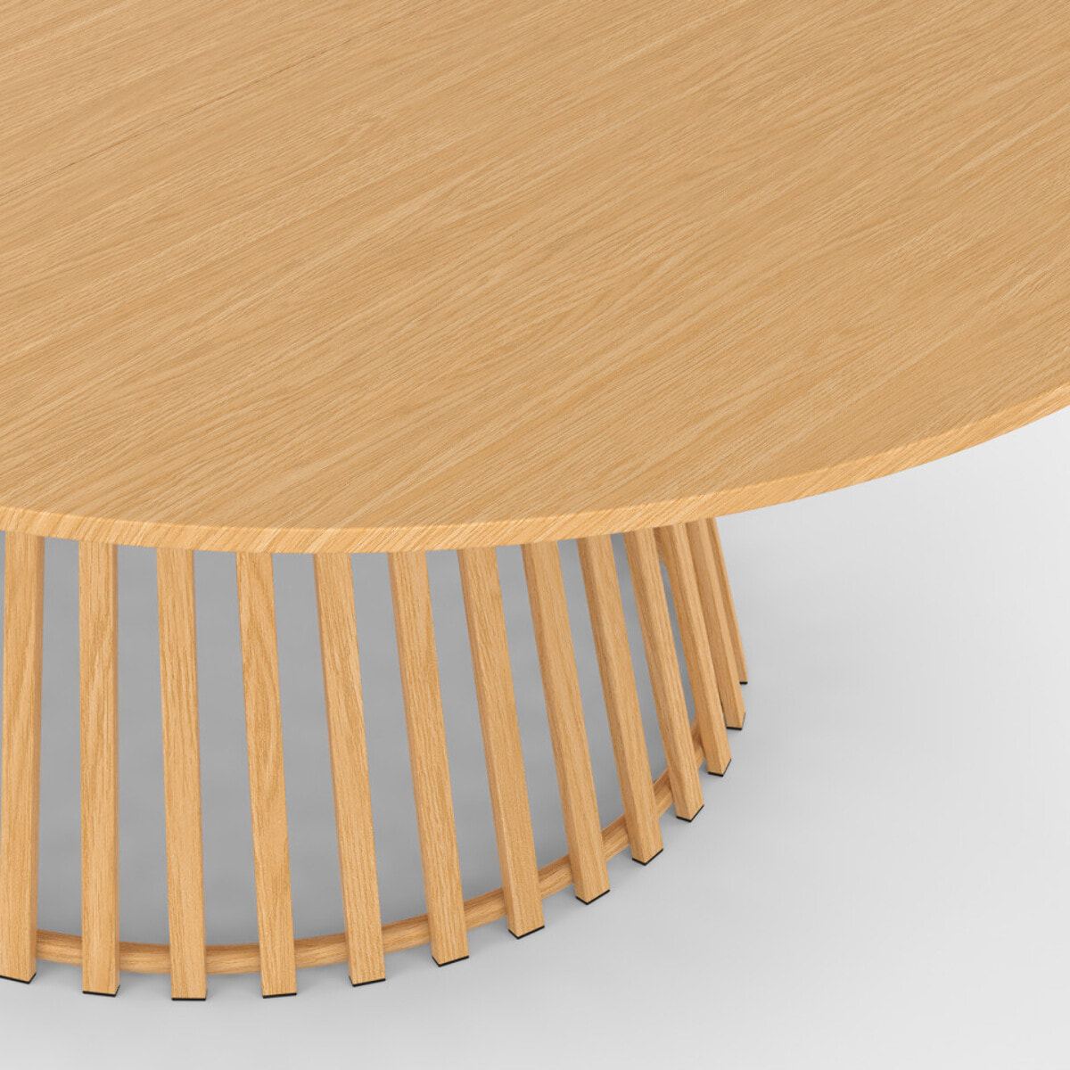 Table de jardin ronde extensible Hortensia Ø160-200cm