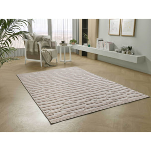 ELEMENT Alfombra en estilo Ã©tnico con relieve de color visÃ³n, varias medidas disponibles.