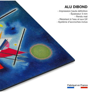 Tableau célèbre Kandinsky Blue Painting Tableau alu Dibond