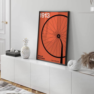 Affiche velo Roue 1913 Affiche seule