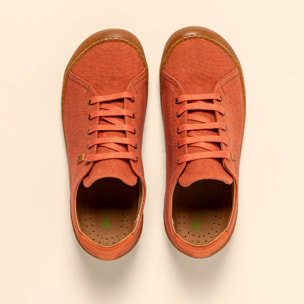 Zapatos N5767T RECYCLED COTTON BURNT/PAWIKAN color Burnt