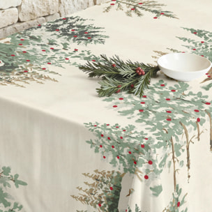 Nappe Anti-tâches Toucher du Tissu Christmas Ciervo