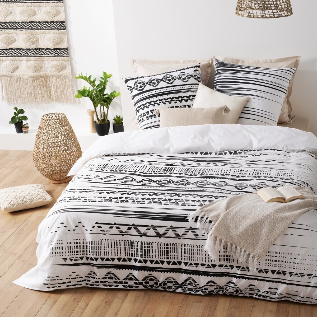 Parure de lit "Etnik" en coton 240x220 cm