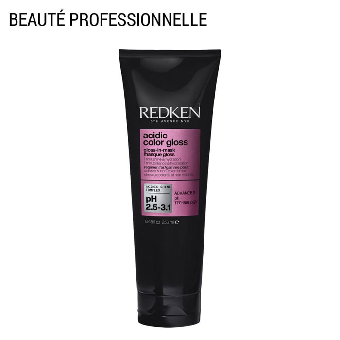 Acidic Color Gloss - Masque Brillance et Nutrition Pour Cheveux Colorés et Non Colorés