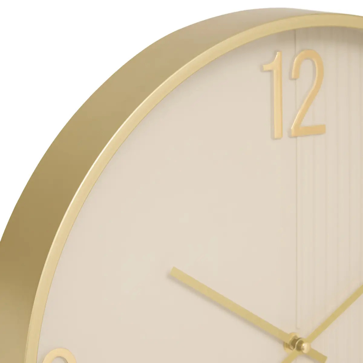Horloge Amber D.41cm beige