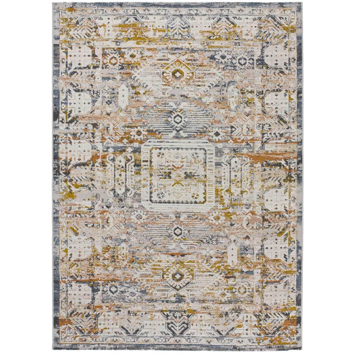 SPRINGS Alfombra estilo vintage de pelo corto multicolor, varias medidas disponibles