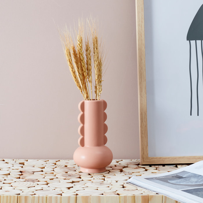 Vase Ceramique Lola Terracota H15cm For Brown