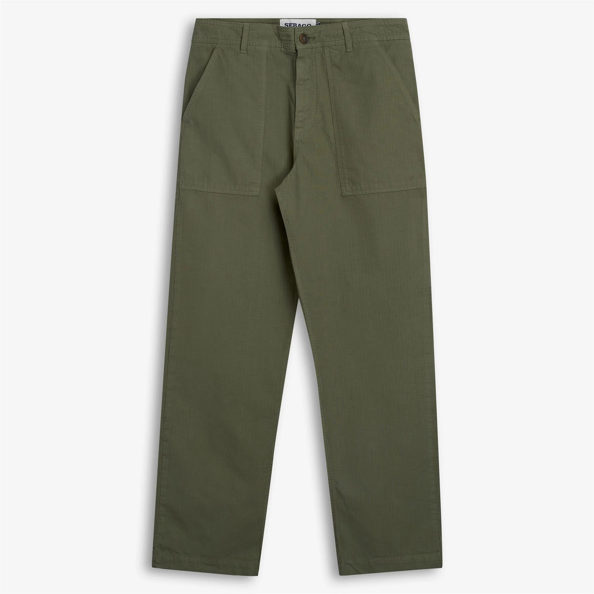 Sebago - Pantaloni Uomo Verde - Milton