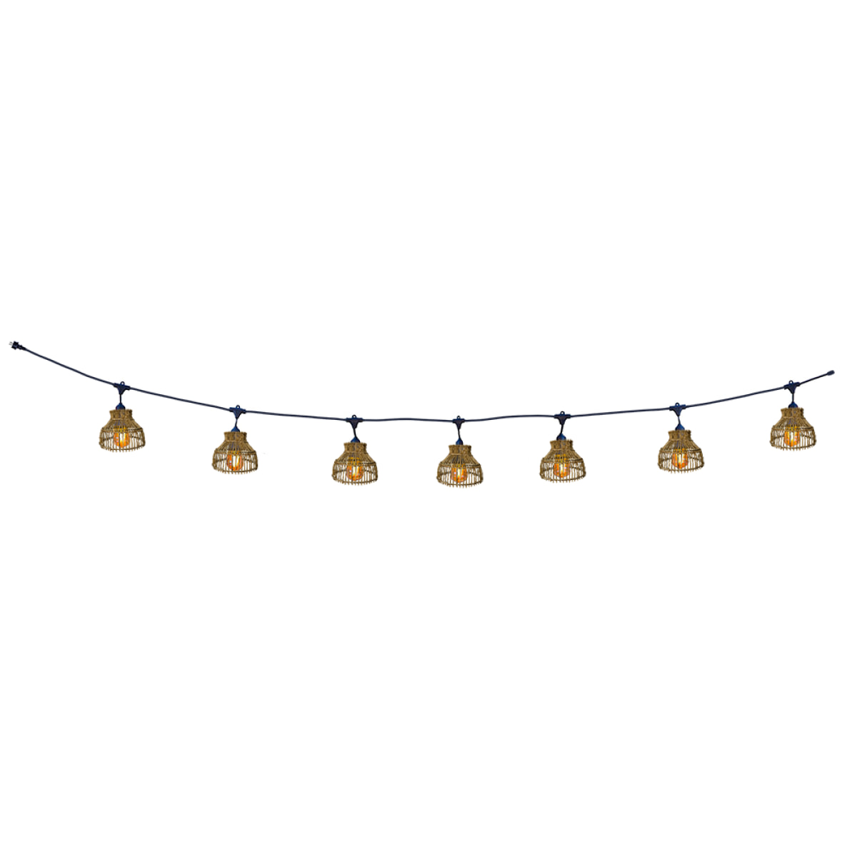 Guirlande connectable AMELIA 7 ampoules E27 6M