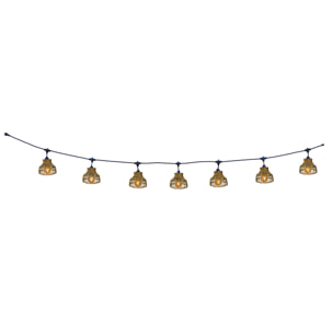 Guirlande connectable AMELIA 7 ampoules E27 6M