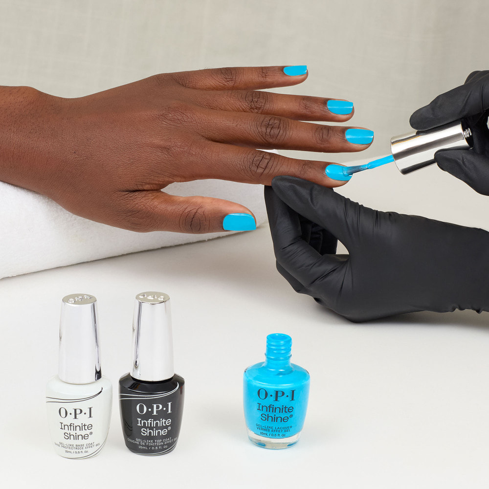 Infinite Shine - Beach Party Teal Dawn - Vernis à ongles effet gel, sans lampe, tenue jusqu'à 11 jours - 15ml