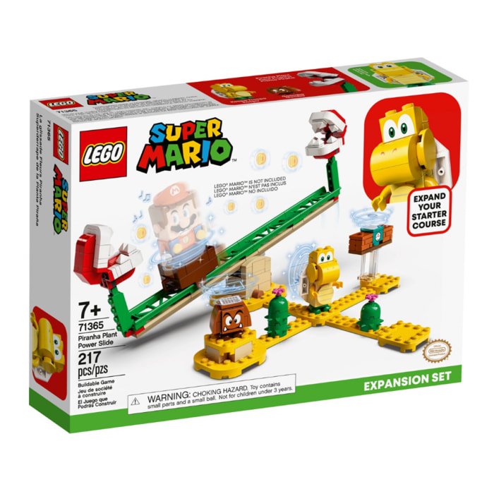 LEGO SUPER MARIO 71365 - SCIVOLO DELLA PIANTA PIRANHA PACK ESPANSIONE