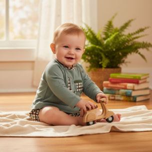 Conjunto Bebe Niño Felpa Horizonte