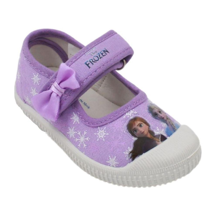 Scarpe in Tela Ballerine Disney Frozen Lei Easy Shoes Viola