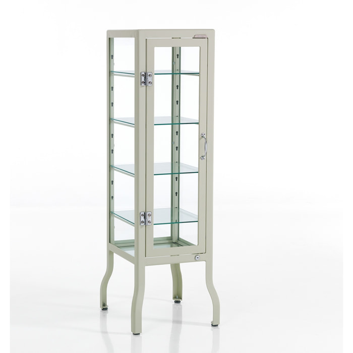 Tomasucci vitrine 1 porte MASH BLANC
