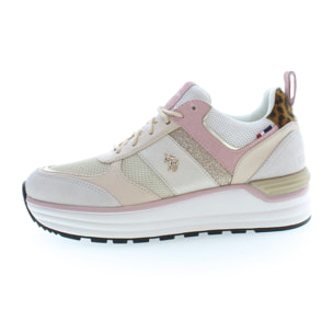 Sneakers U.S. Polo Assn Light Beige-Pink