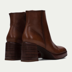 Botin Tokio Cuero 7 cm