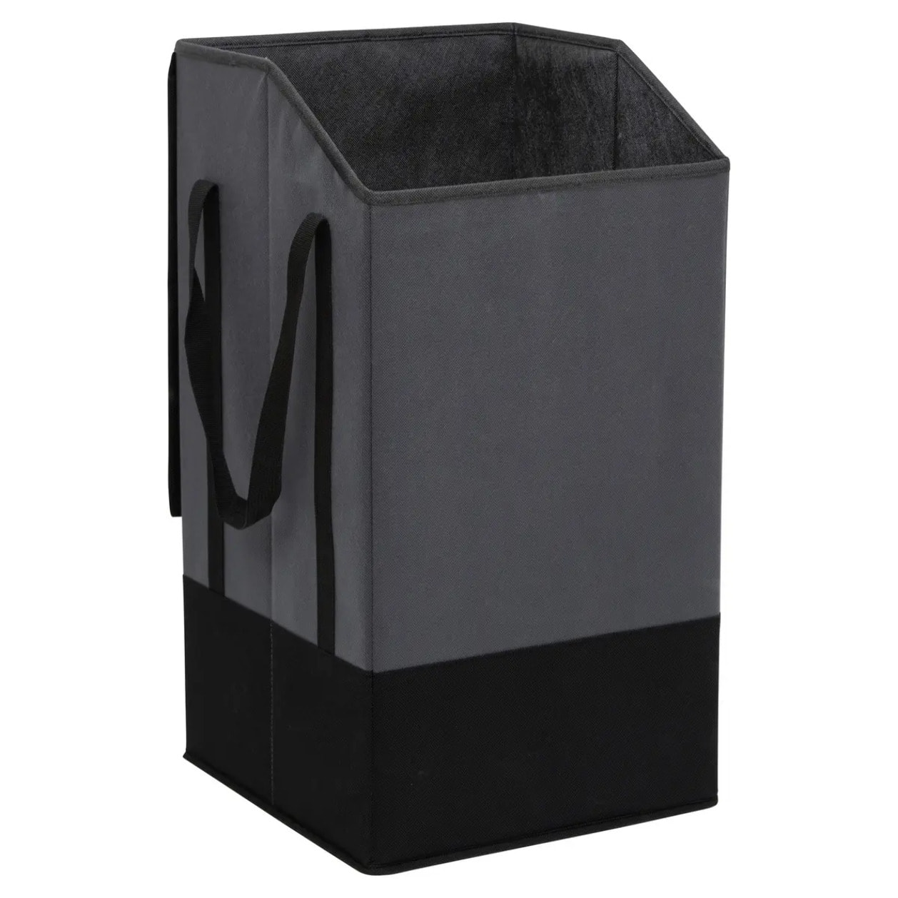 Panier à linge 45L gris