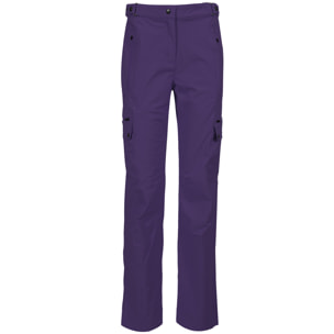 PANTALON MUJER CARGO LILA