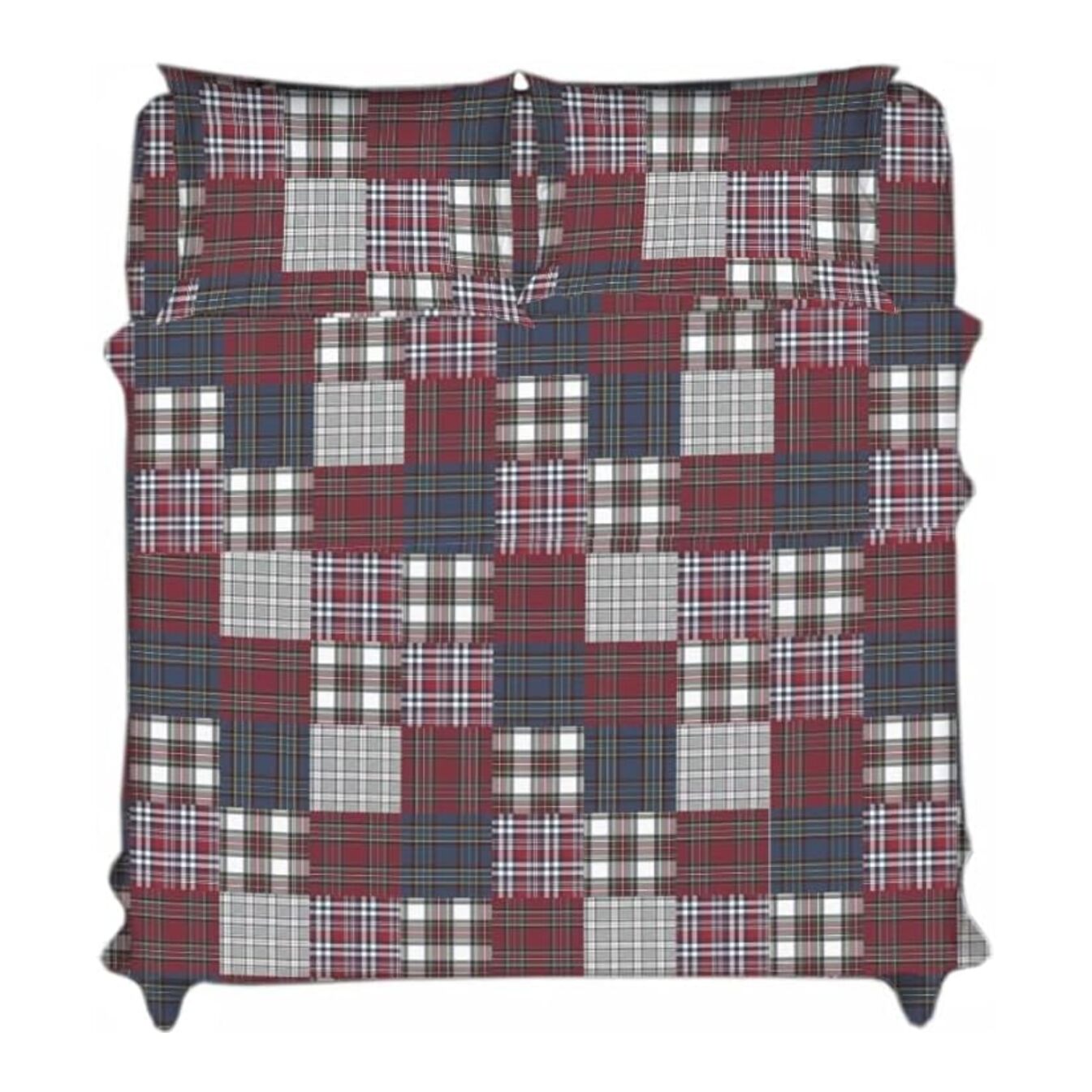 Intrecci – Completo lenzuola in cotone Matrimoniale