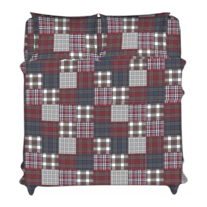 Intrecci – Completo lenzuola in cotone Matrimoniale