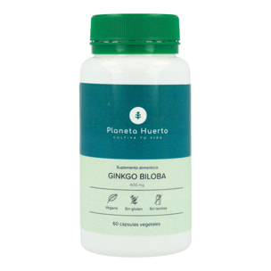 Ginkgo biloba Planeta Huerto 60 caps