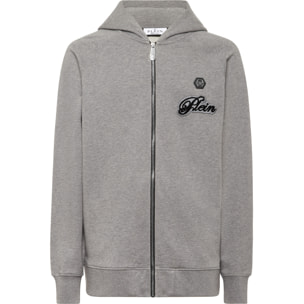 PHILIPP PLEIN Hoodie Sweatjacket SIGNATURE