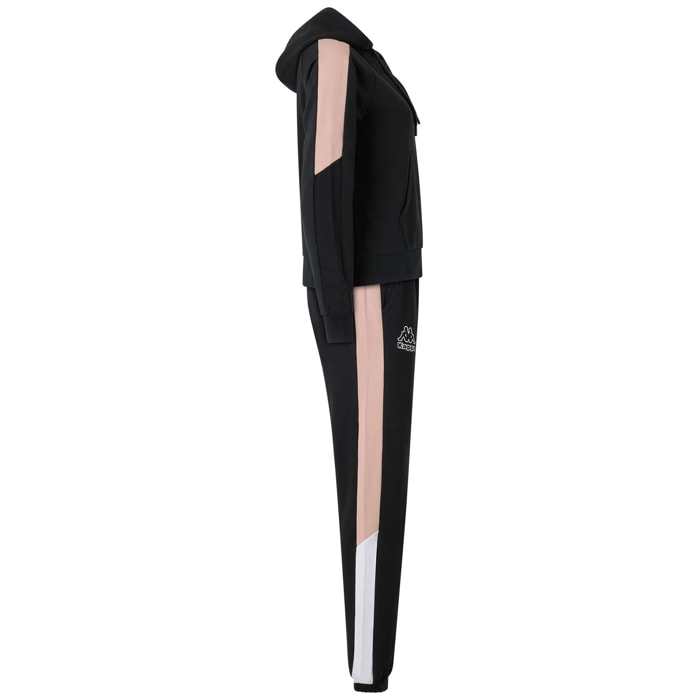 Tute Sportive Kappa Donna Logo Gimecco Nero