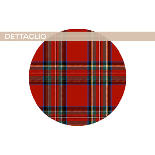 Completo Lenzuola In Flanella Scozzese CN