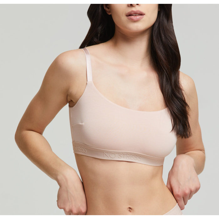 Brassiere no stress cotone modal