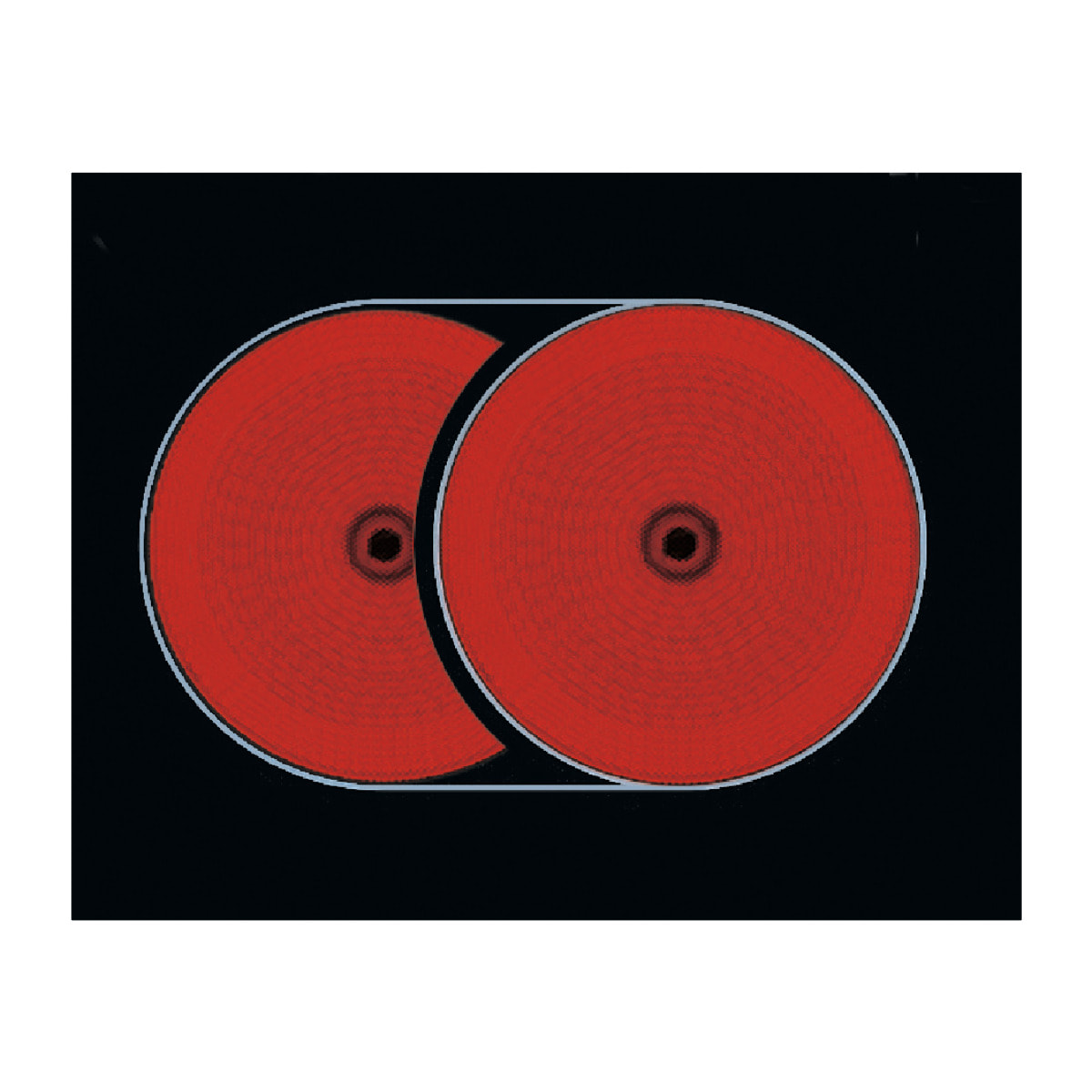 AEG Placa vitrocerámica Serie 3000 Victrocerámica de 60 cm HK634060XB