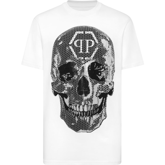 PHILIPP PLEIN T-Shirt Round Neck Ss SKULL