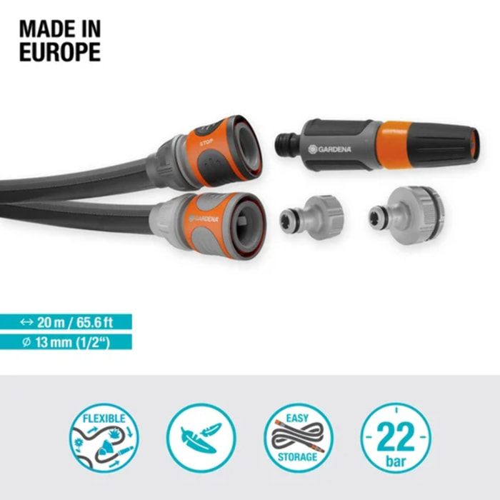 Kit tuyau Liano Life - 20 m - GARDENA - 18450-20