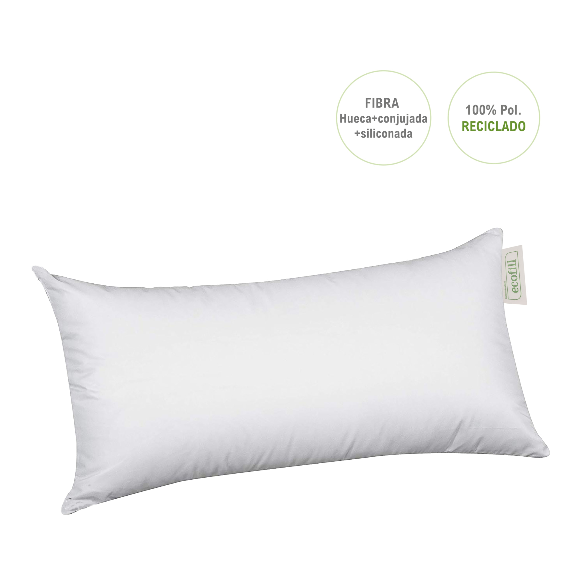 image-Almohada ECOFILL 100% FIBRA RECICLADA Nordic-Home