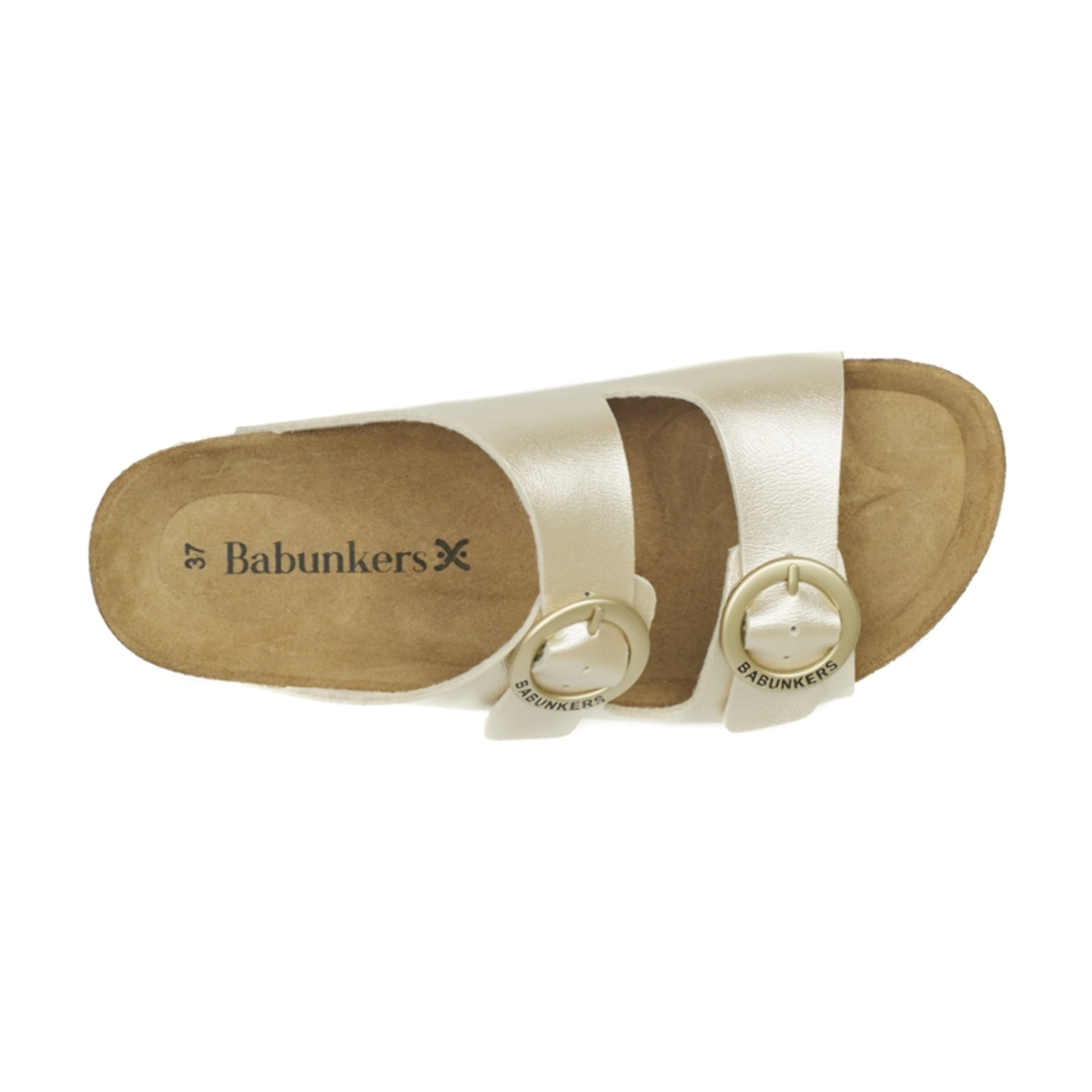 SANDALO BARCELONA BABUNKERS DORATO